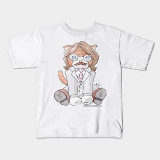 Harlock the Cat cosplay: Nambu Kozaburo Kids T-Shirt